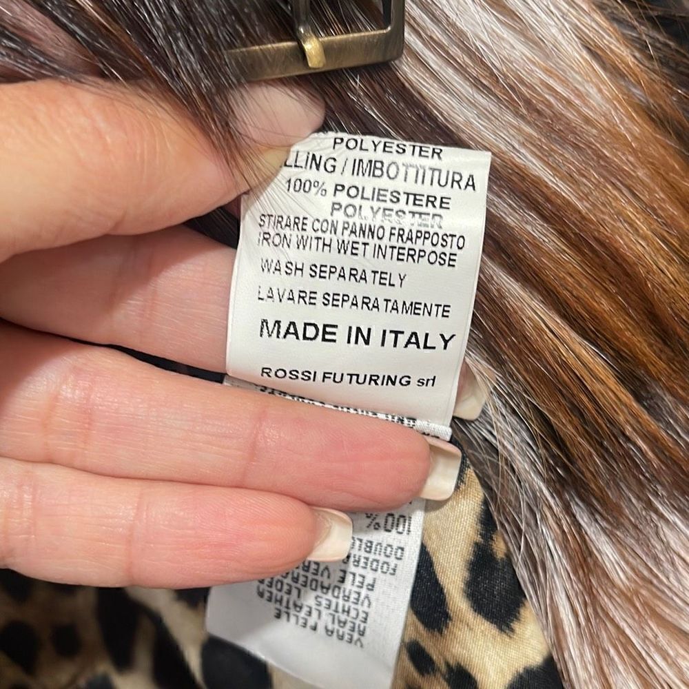 Real Fox Long Coat Size 14 - Picture 11 of 15